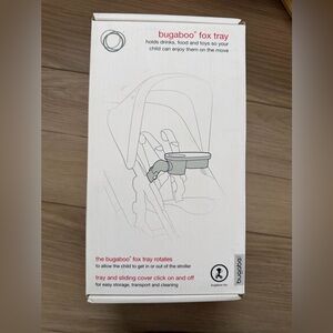 bugaboo Fox Stroller Snack Tray in Gray